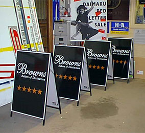 A/Boards and Podium Signs